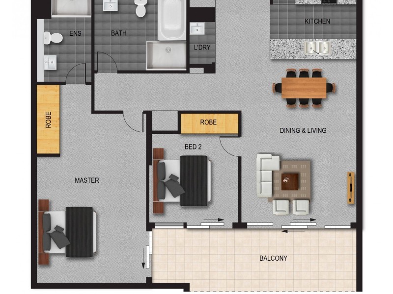 B13/6-10 Nancarrow Avenue, Meadowbank NSW 2114 Floorplan
