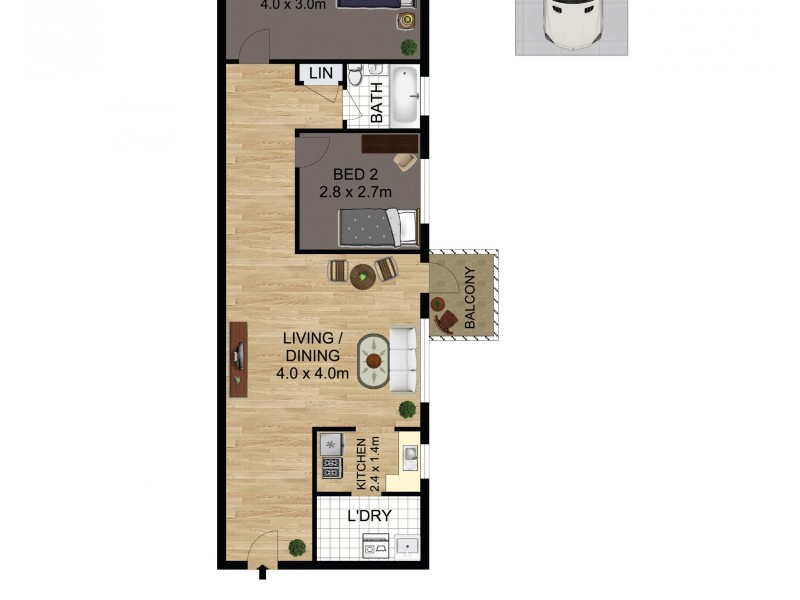 3/35 Meadow Crescent, Meadowbank NSW 2114 Floorplan