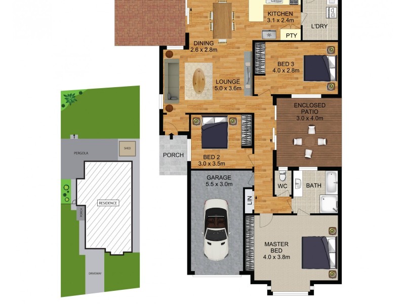 43 Woldhuis Street, Quakers Hill NSW 2763 Floorplan