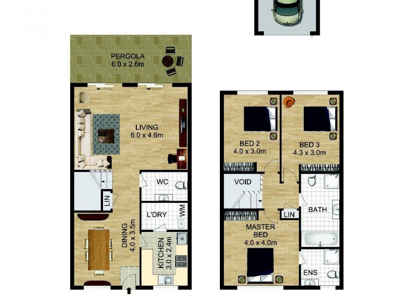 86/125 Park Road, Rydalmere NSW 2116 Floorplan