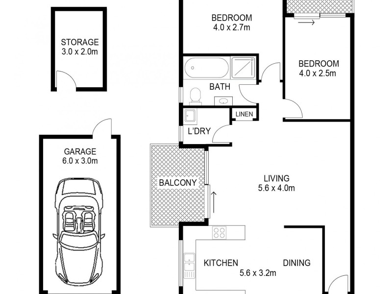 Level 2/19/26 Calder Road, Rydalmere NSW 2116 Floorplan
