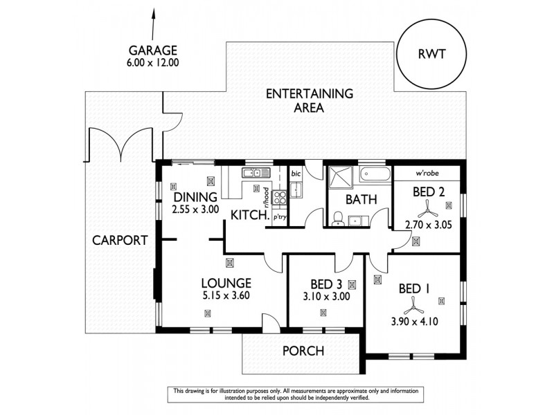 7 Murdoch Avenue, North Plympton SA 5037 Floorplan