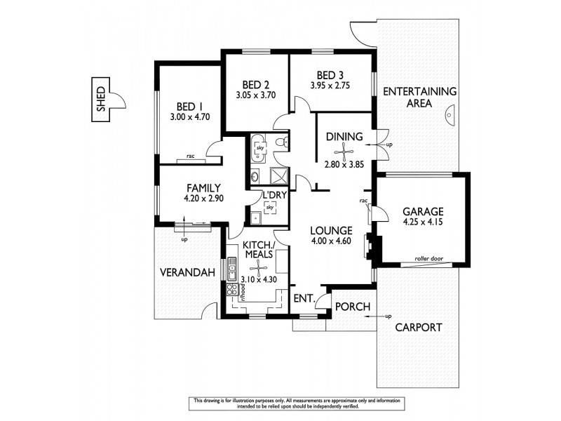 65 Gray St, Plympton SA 5038 Floorplan