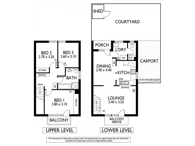 Unit 6/58 De Laine Ave, Edwardstown SA 5039 Floorplan