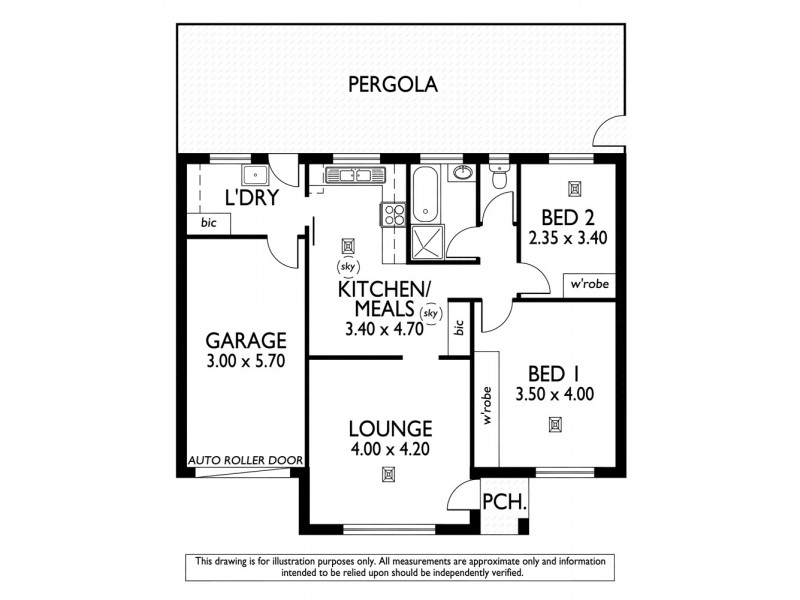 Unit 5/17-20 David Ave, Glenelg North SA 5045 Floorplan