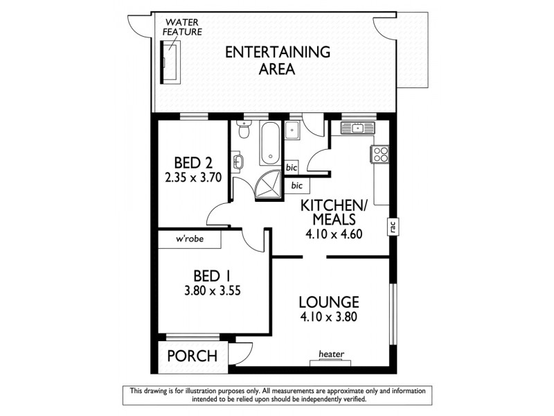 Unit 1/444 Marion Rd, Plympton Park SA 5038 Floorplan