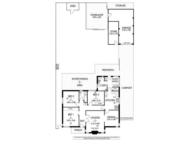28 Glenburnie Tce, Plympton SA 5038 Floorplan