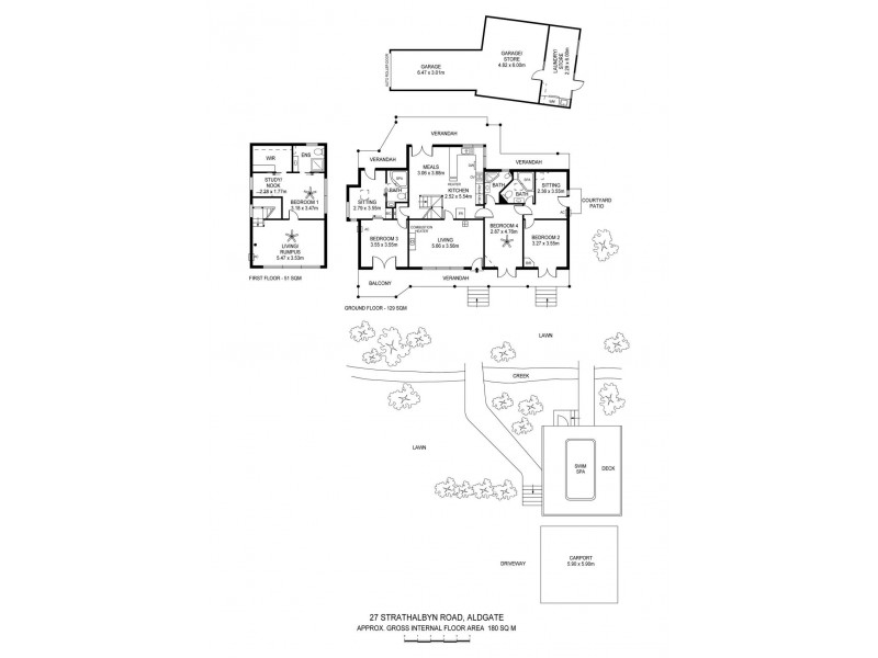 27 Strathalbyn Road, Aldgate SA 5154 Floorplan