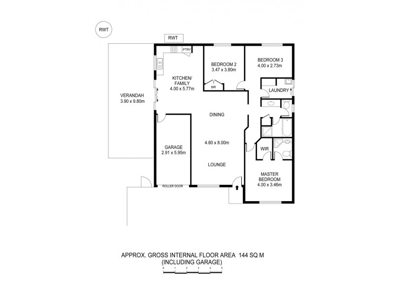 8 Cypress Terrace, Murray Bridge SA 5253 Floorplan