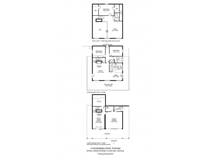 4 Woorabinda Drive, Stirling SA 5152 Floorplan