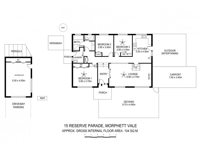 15 Reserve Parade, Morphett Vale SA 5162 Floorplan