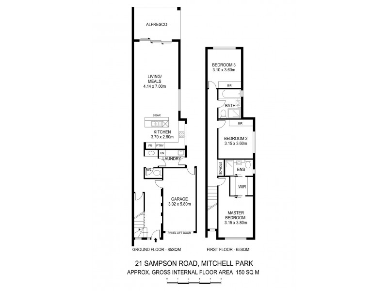 21A Sampson Road, Mitchell Park SA 5043 Floorplan