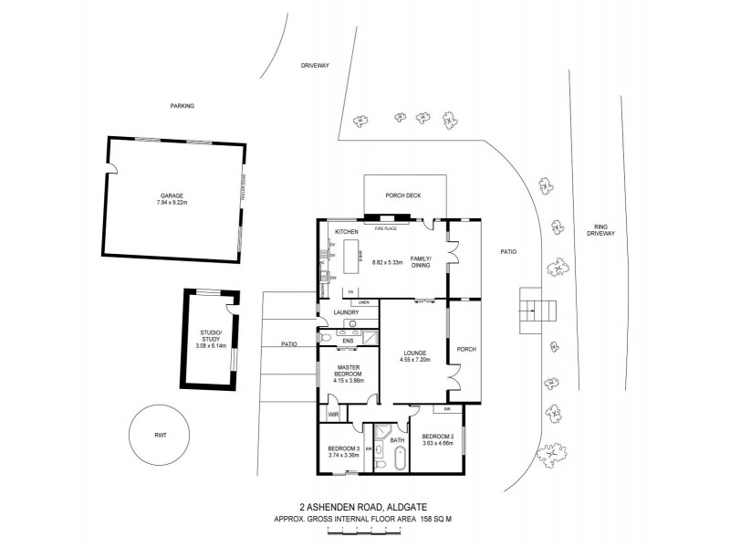 2 Ashenden Road, Aldgate SA 5154 Floorplan