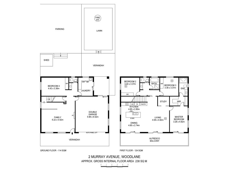 2 Murray Avenue, Woodlane SA 5238 Floorplan