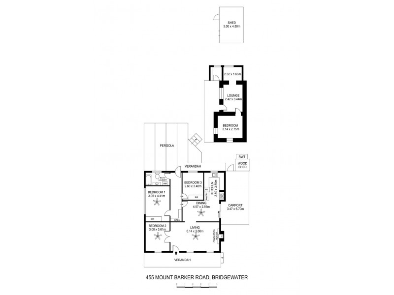 455 Mount Barker Road, Bridgewater SA 5155 Floorplan