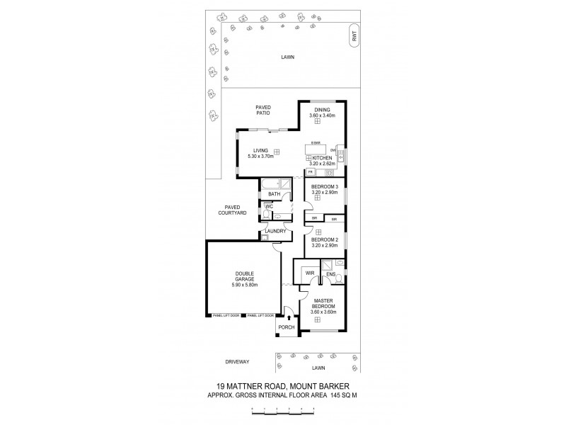 19 Mattner Road, Mount Barker SA 5251 Floorplan