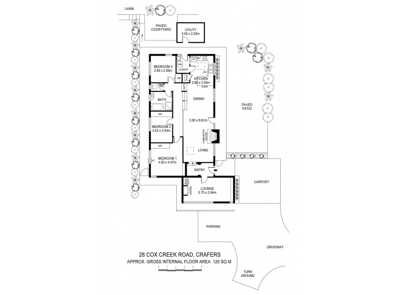 28 Cox Creek Road, Crafers SA 5152 Floorplan