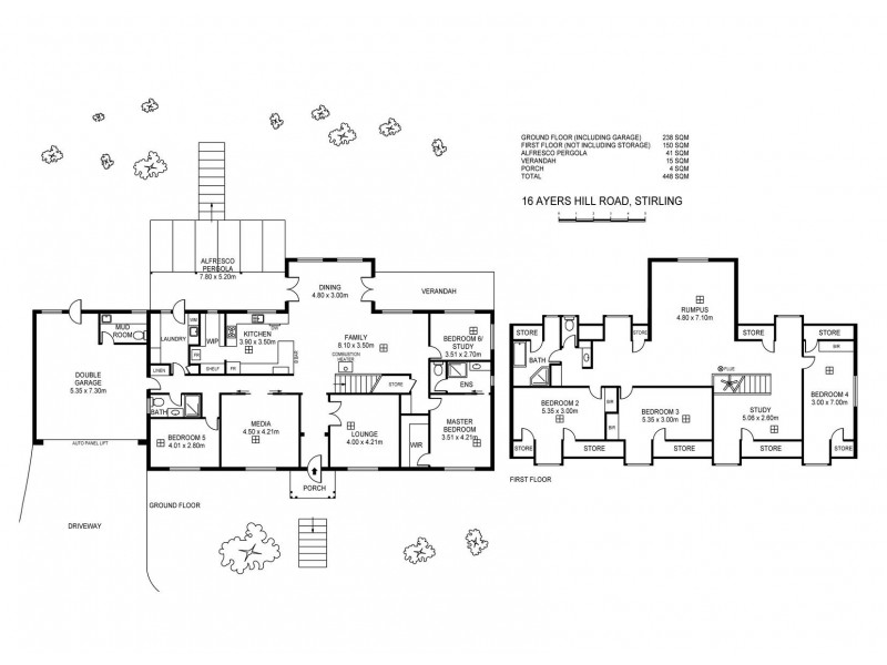 16 Ayers Hill Road, Stirling SA 5152 Floorplan