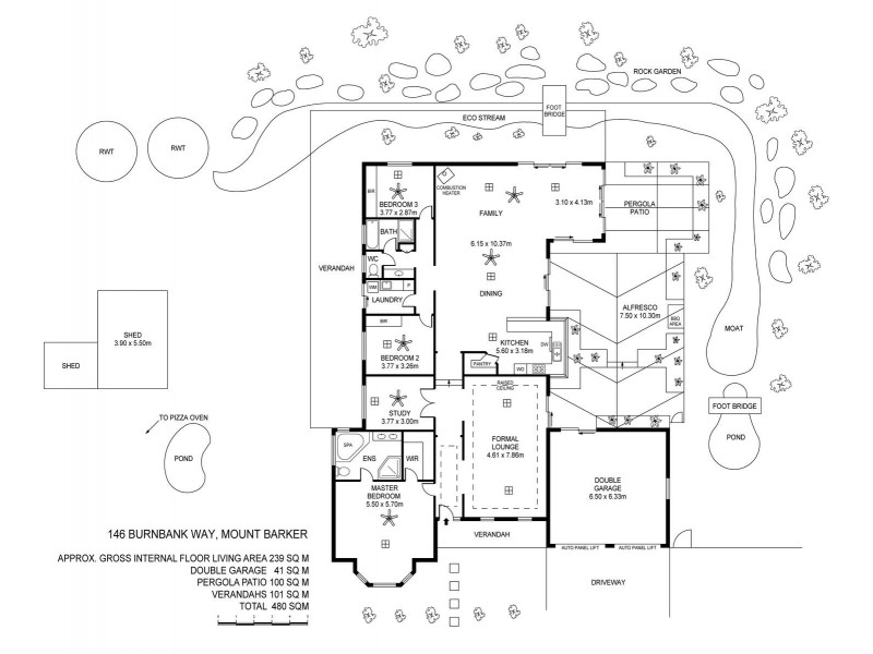 146 Burnbank Way, Mount Barker SA 5251 Floorplan