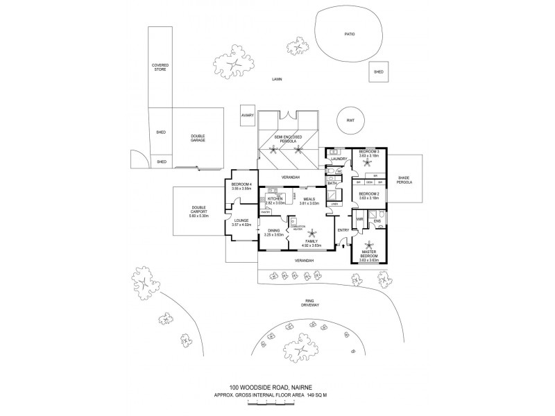 100 Woodside Road, Nairne SA 5252 Floorplan