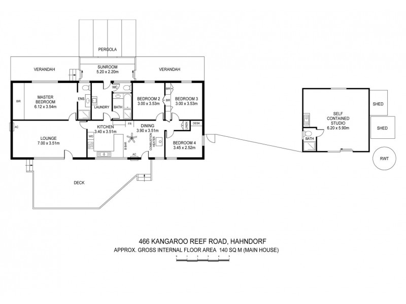466 Kangaroo Reef Road, Hahndorf SA 5245 Floorplan