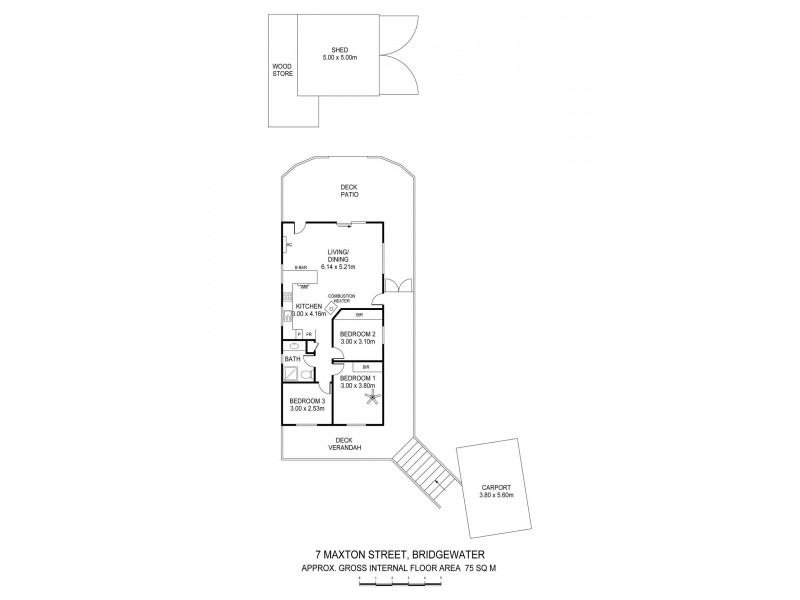 7 Maxton Street, Bridgewater SA 5155 Floorplan