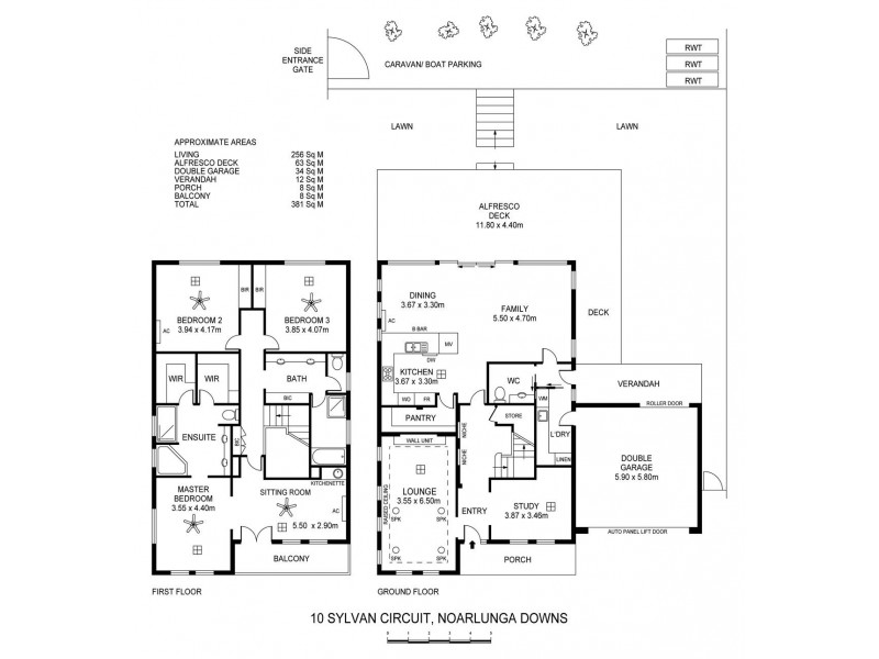 10 Sylvan Circuit, Noarlunga Downs SA 5168 Floorplan