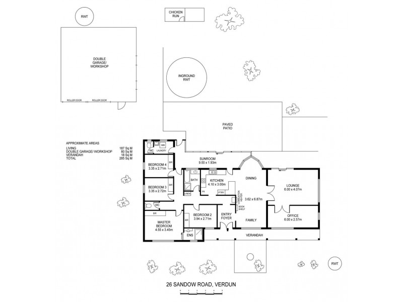 26 Sandow Road, Verdun SA 5245 Floorplan