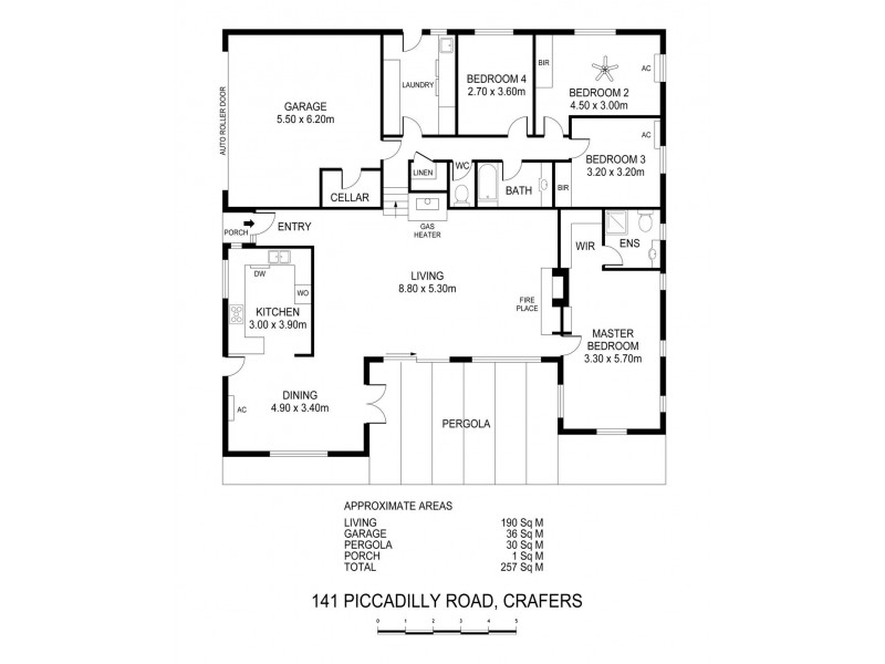 141 Piccadilly Road, Crafers SA 5152 Floorplan