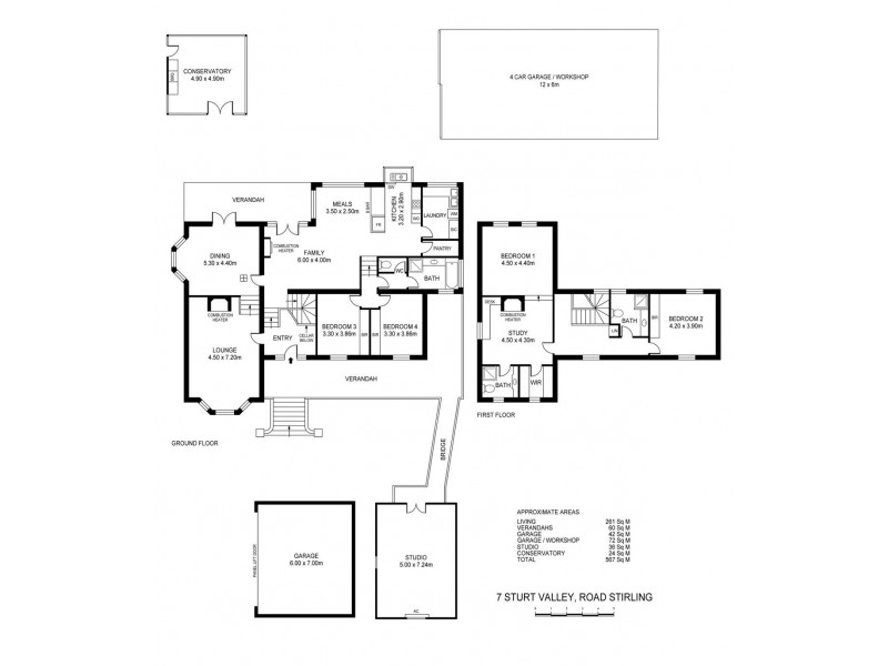 7 Sturt Valley Road, Stirling SA 5152 Floorplan