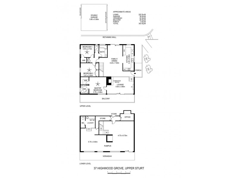 37 Highwood Grove, Upper Sturt SA 5156 Floorplan