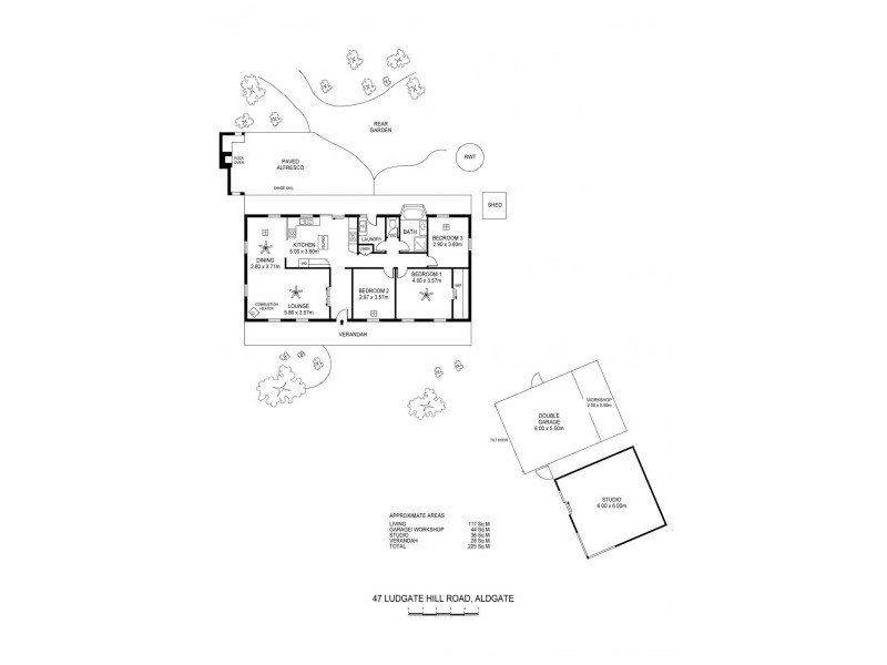 47 Ludgate Hill Road, Aldgate SA 5154 Floorplan