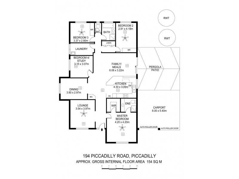 194 Piccadilly Road, Piccadilly SA 5151 Floorplan