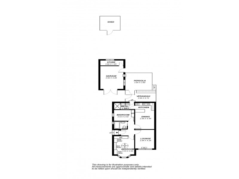 11 Westall Avenue, Flinders Park SA 5025 Floorplan