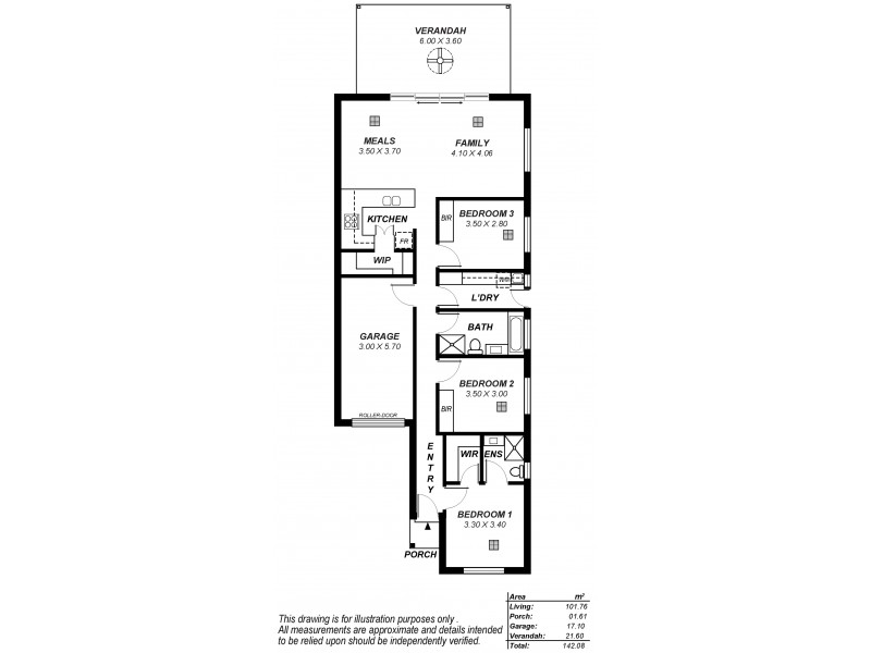 17 Fraser Street, Woodville South SA 5011 Floorplan