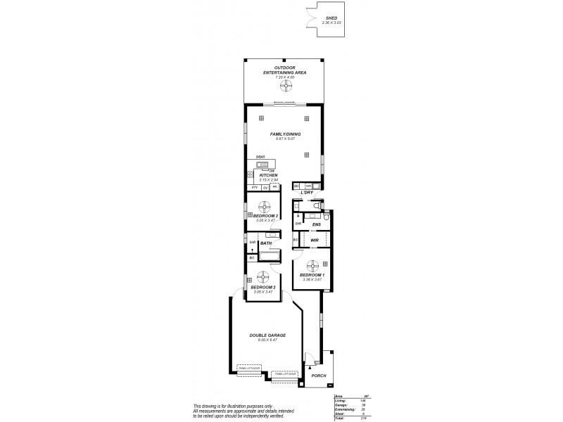 14B Mitchell Street East, Seaton SA 5023 Floorplan