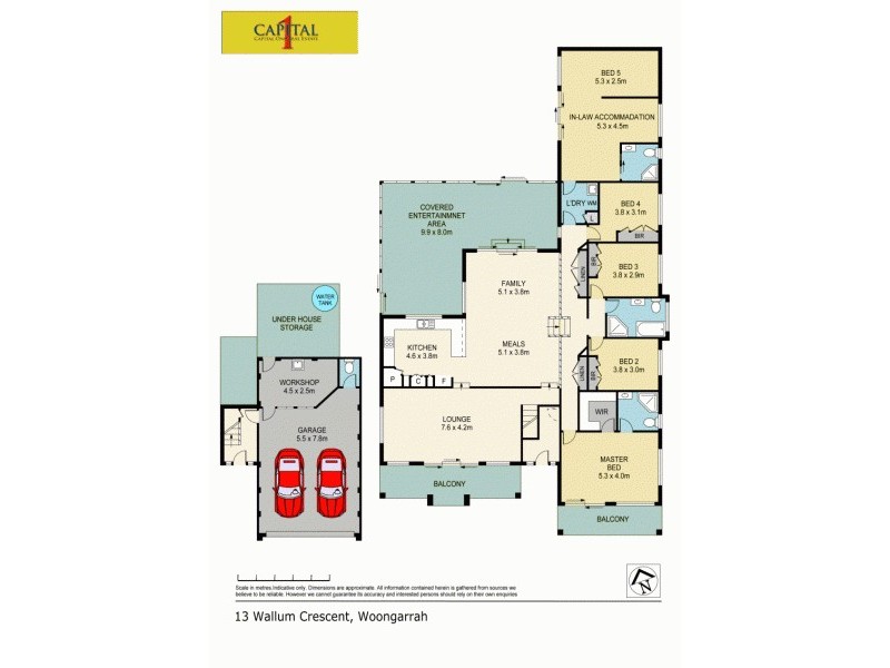 13 Wallum Crescent, Woongarrah NSW 2259 Floorplan