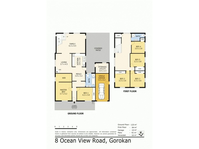 8 Ocean View Road, Gorokan NSW 2263 Floorplan