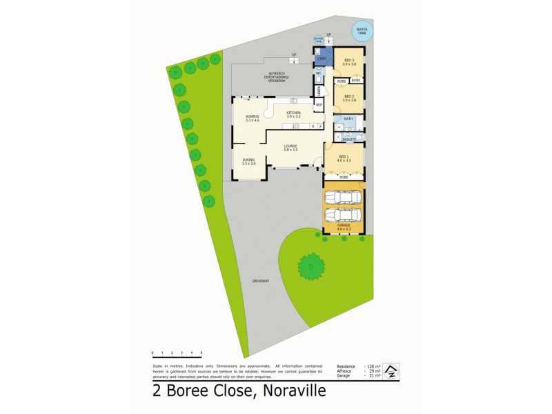 2 Boree Close, Noraville NSW 2263 Floorplan