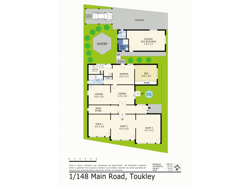 1/148 Main Road, Toukley NSW 2263 Floorplan