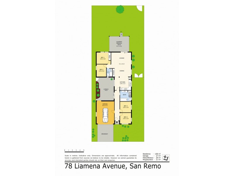78 Liamena Avenue, San Remo NSW 2262 Floorplan