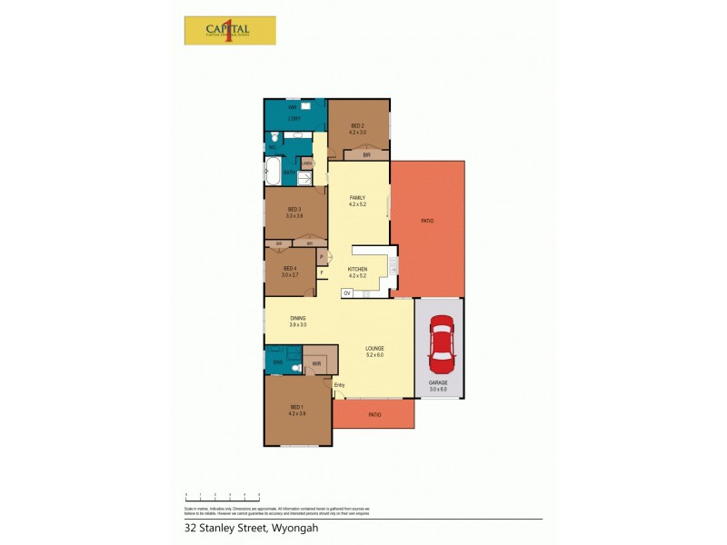 32 Stanley Street, Wyongah NSW 2259 Floorplan