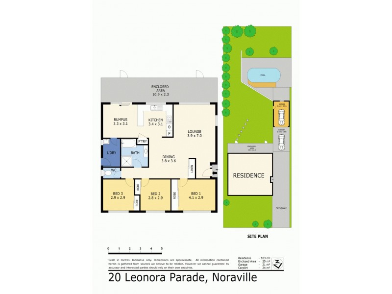 20 Leonora Parade, Noraville NSW 2263 Floorplan
