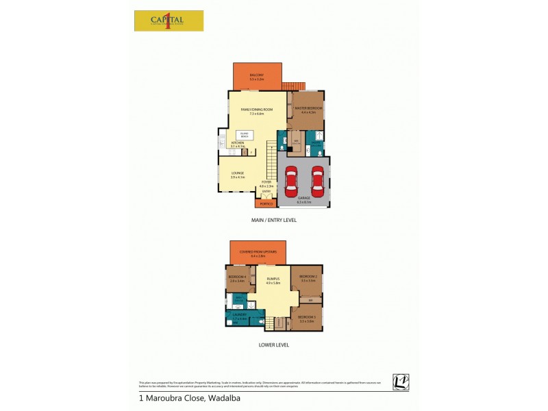 1 Maroubra Close, Wadalba NSW 2259 Floorplan