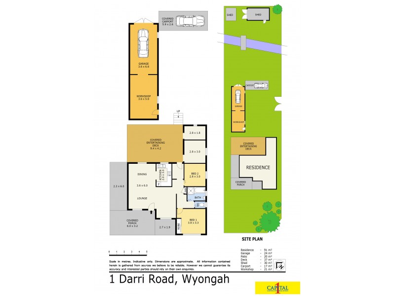 1 Darri Road, Wyongah NSW 2259 Floorplan