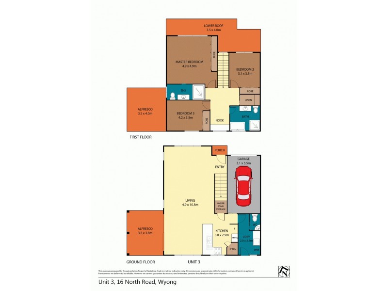 3/16 North Road, Wyong NSW 2259 Floorplan