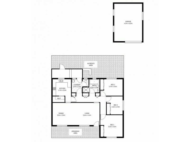 22 Chelmsford Road, Lake Haven NSW 2263 Floorplan
