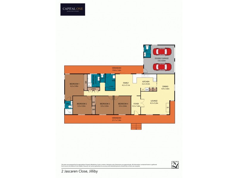 2 Jascaren Close, Jilliby NSW 2259 Floorplan