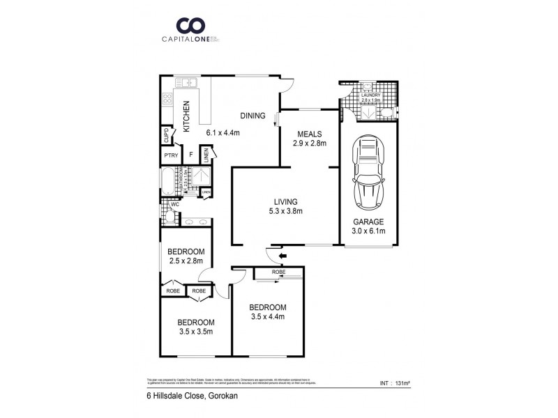 6 Hillsdale Close, Lake Haven NSW 2263 Floorplan