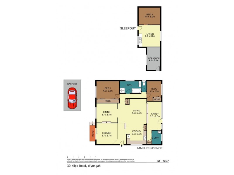 30 Kilpa Road, Wyongah NSW 2259 Floorplan